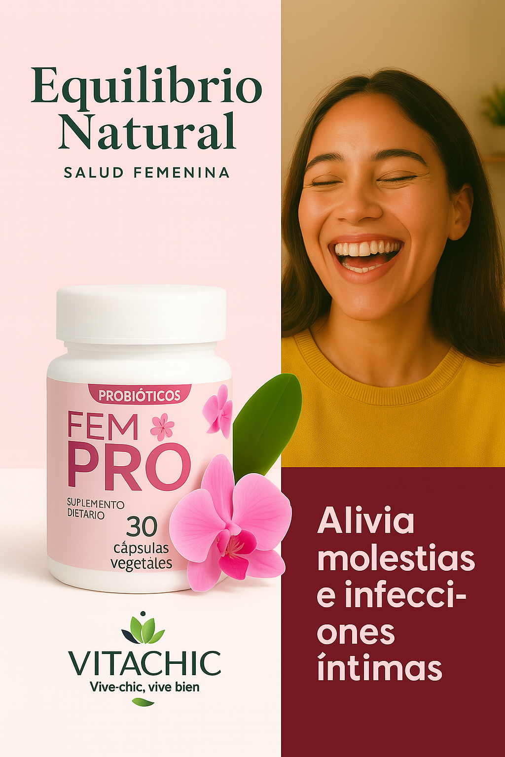 FEMPRO - Probioticos Femeninos Naturales